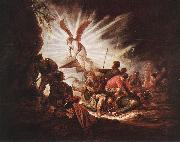 CUYP, Benjamin Gerritsz. The Angel Is Opening Christ's Tomb Sweden oil painting artist